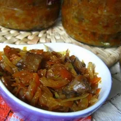 Солянка з грибами