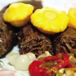 Зрази з овочами
