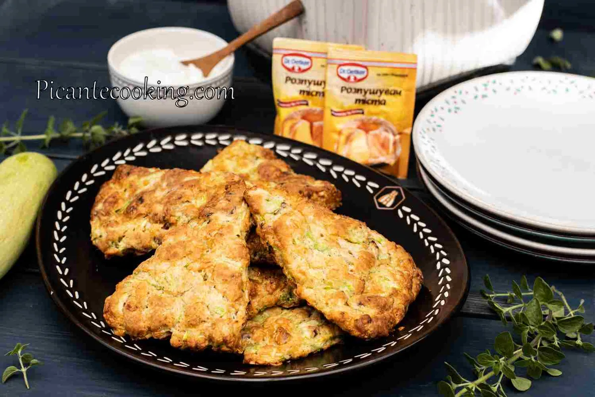 Скони з кабачком та сиром