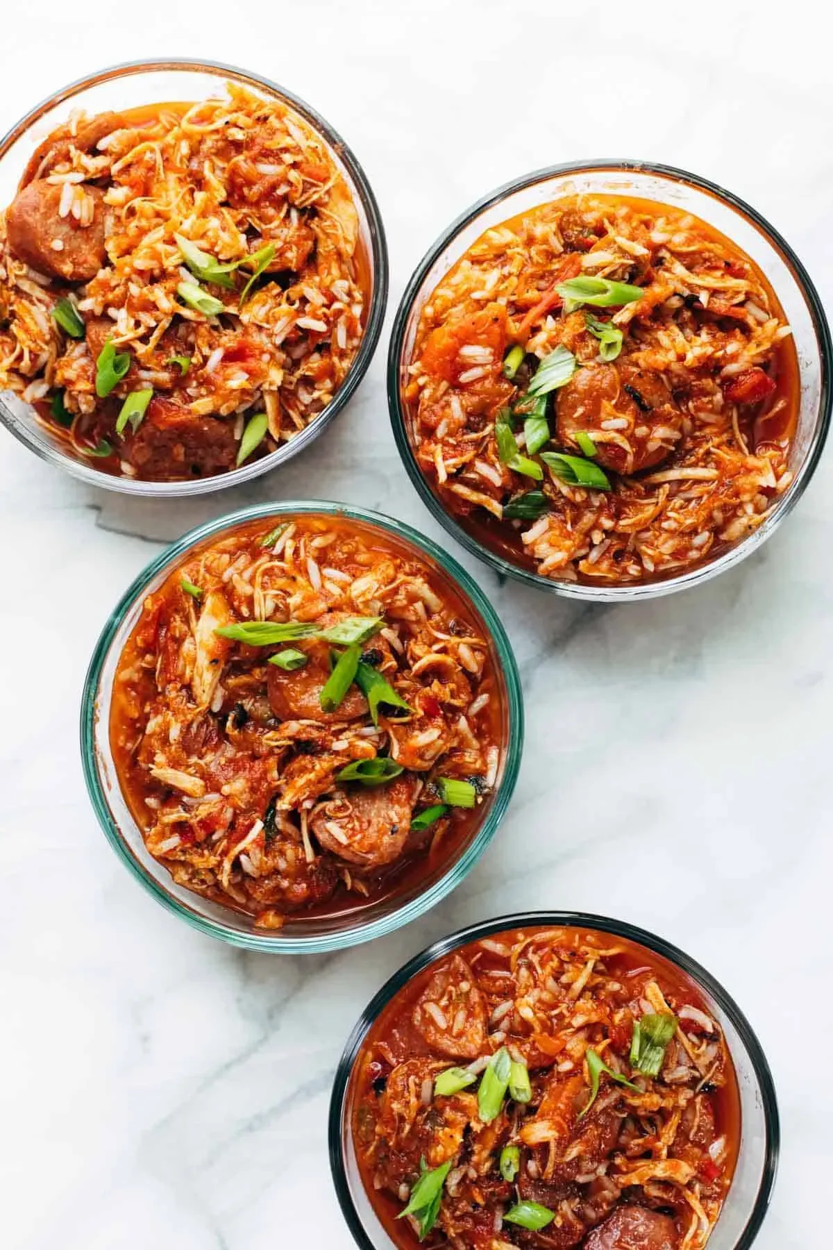 Курка та ковбаса в креольському стилі в Instant Pot
