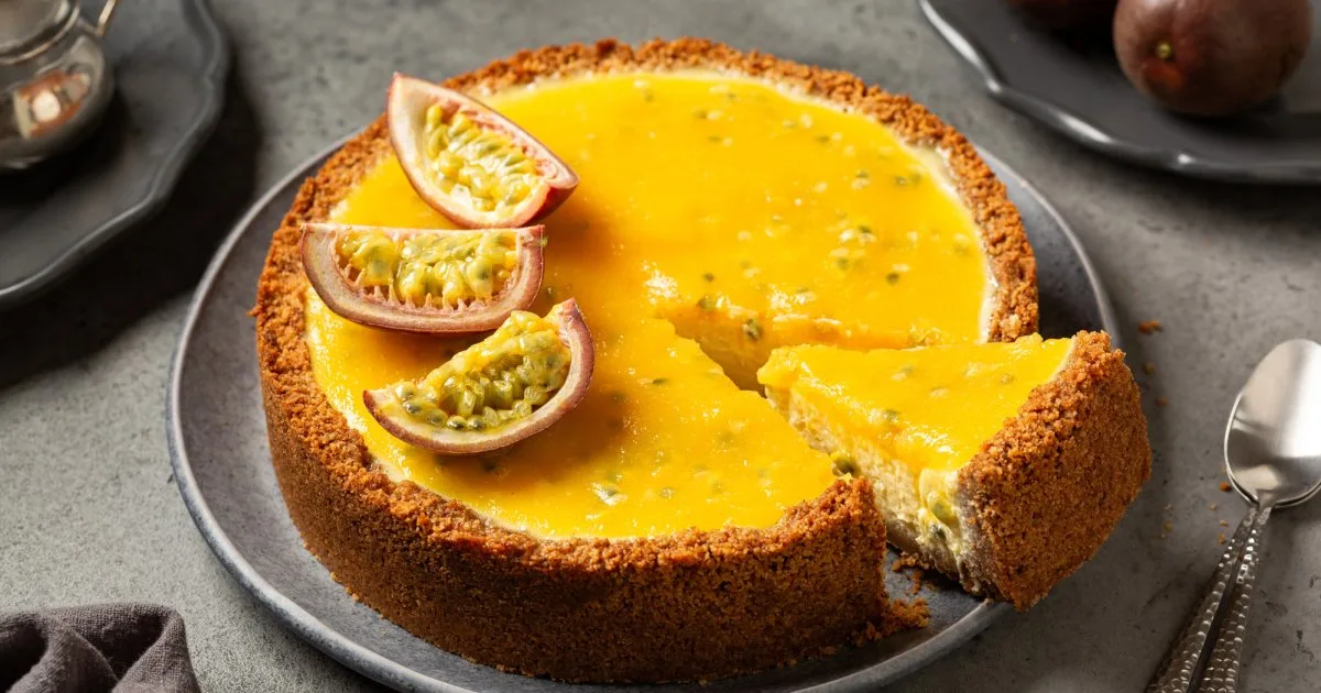 Чизкейк з маракуєю і манго без випікання та мороки