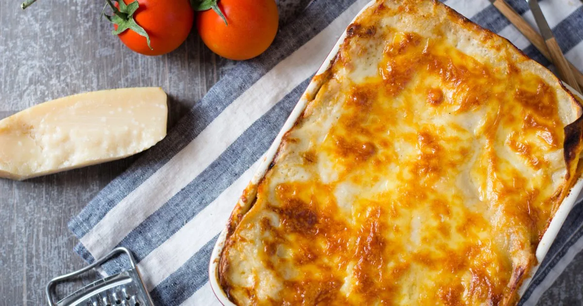 Лазанья з лисичками — лінивий рецепт