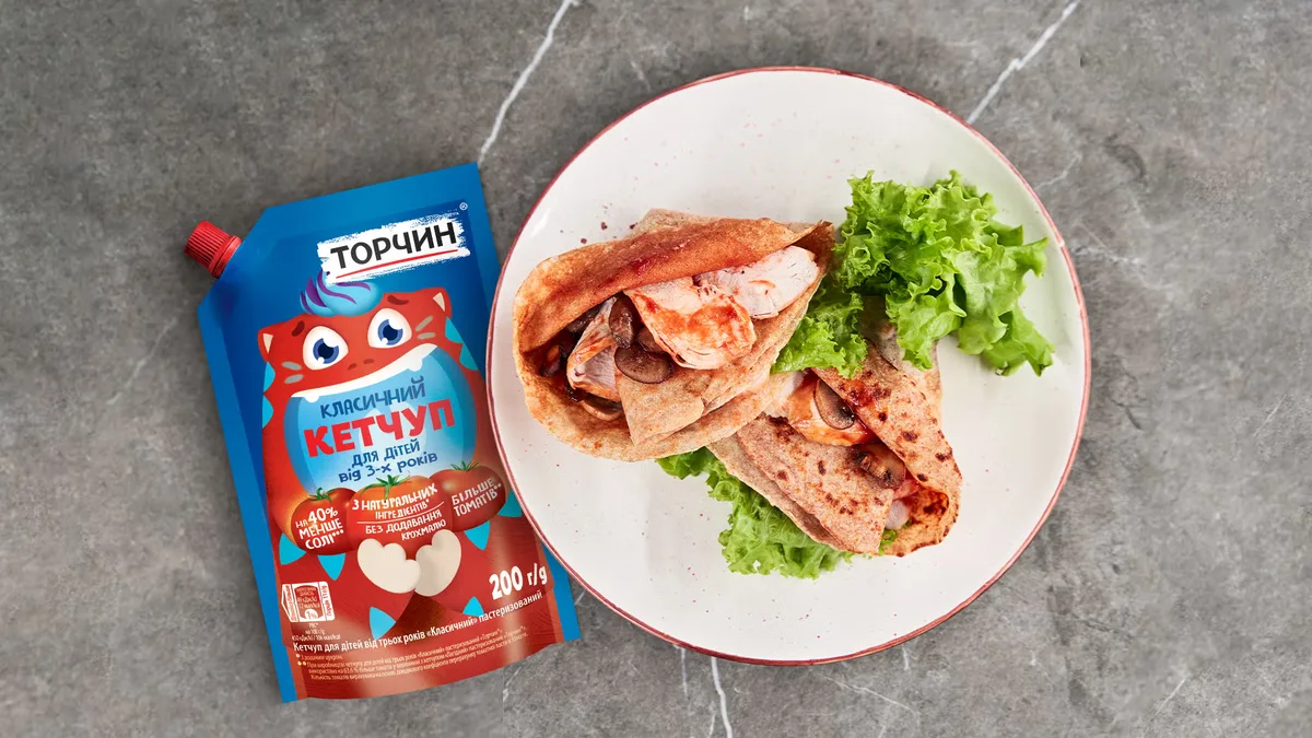 Млинці з куркою та грибами